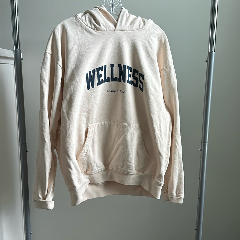 Sporty & Rich WELLNESS sweatshirt, size L
